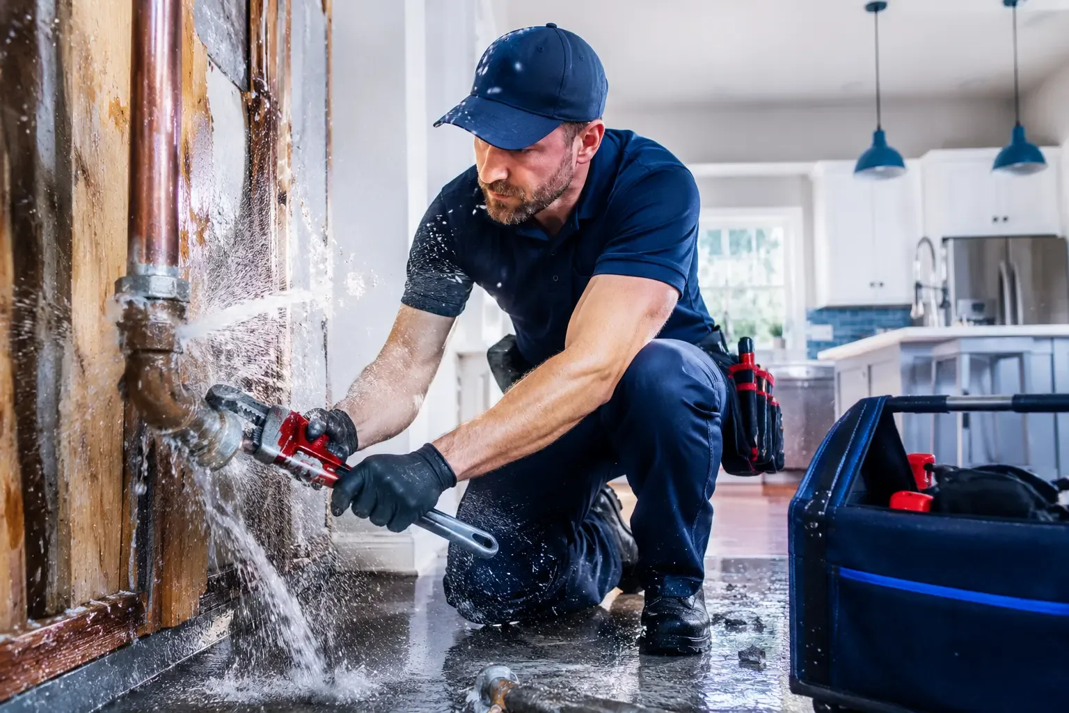 Local emergency pipe repair professionals in Birchleaf, VA
